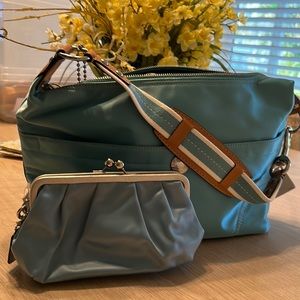 COACH HoBo bag with small wristlet